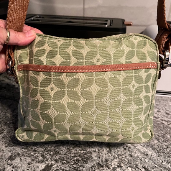 Fossil Marlow Camera Style Green Signature Cross Body Shoulder Bag - Picture 6 of 11
